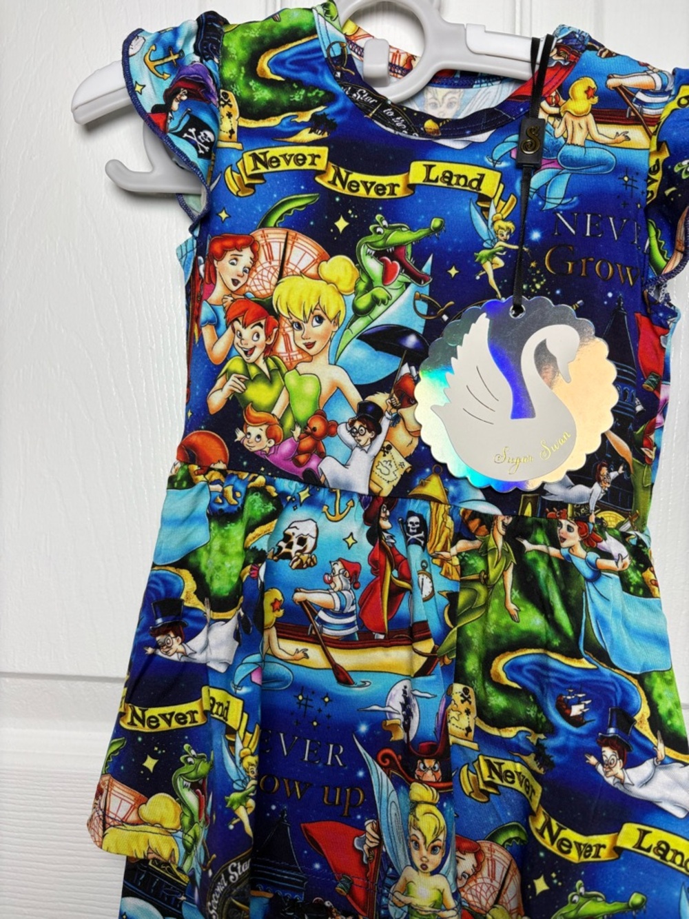 Sugar Swan Peter Pan Neverland Peekaboo Twirl Set 6-12M NWT - Picture 4 of 5